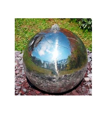 Fuente esfera pulida